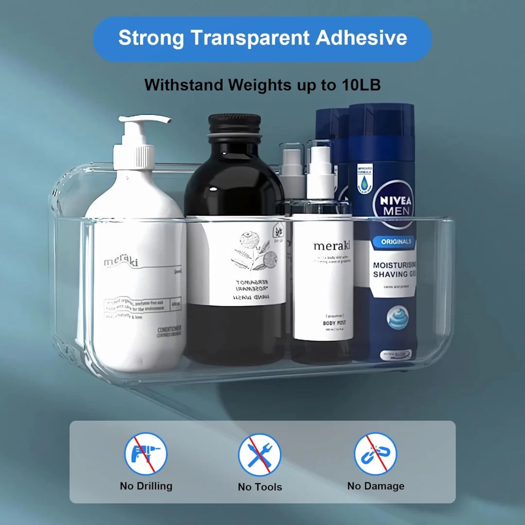 Diesisa 3pc Plastic Wall Mount Organizer 3 Diesisa 3pc Plastic Wall Mount Organizer