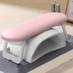 Diesisa Foldable PU Leather Nail Hand Rest - Pink