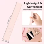 Diesisa Mini Nail Uv Light - Pink