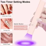 Diesisa Mini Nail Uv Light - Pink