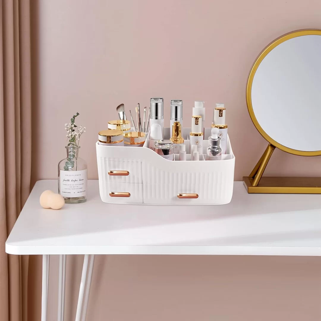 Diesisa Makeup Organizer - White 2 Diesisa Makeup Organizer - White