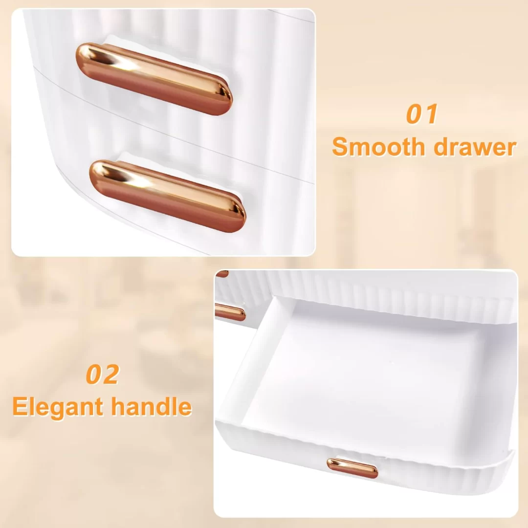 Diesisa Makeup Organizer - White 5 Diesisa Makeup Organizer - White