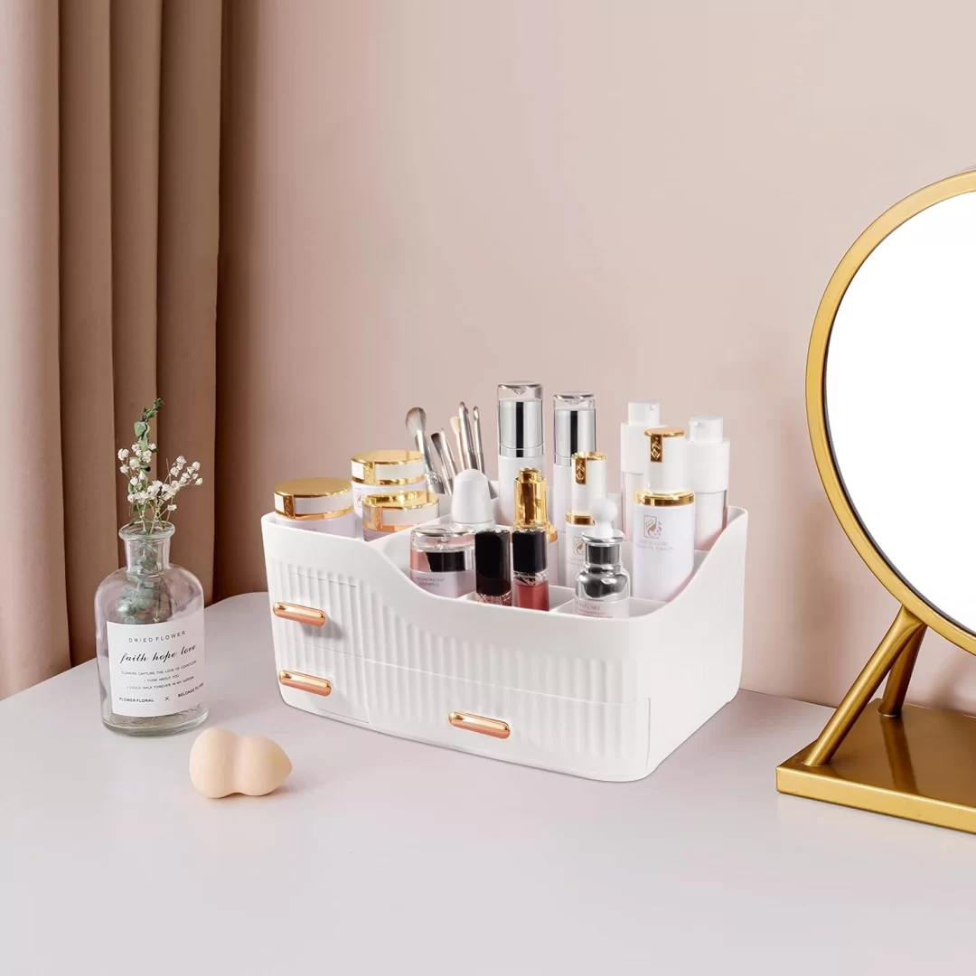 Diesisa Makeup Organizer - White 3 Diesisa Makeup Organizer - White