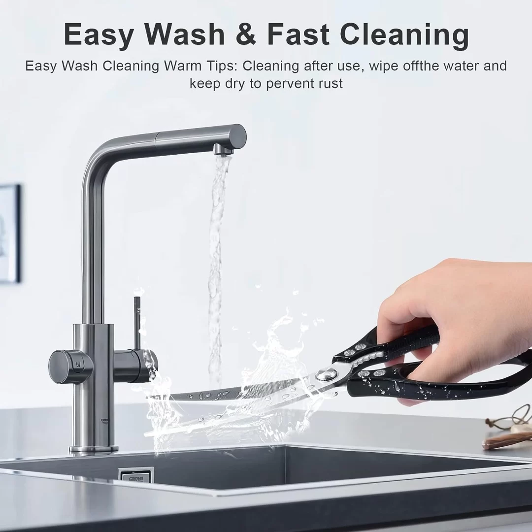 Diesisa Kitchen Scissors - Black 2 Diesisa Kitchen Scissors - Black