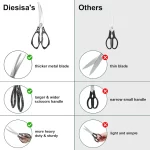 Diesisa Kitchen Scissors - Black