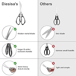 diesisa kitchen scissors 4