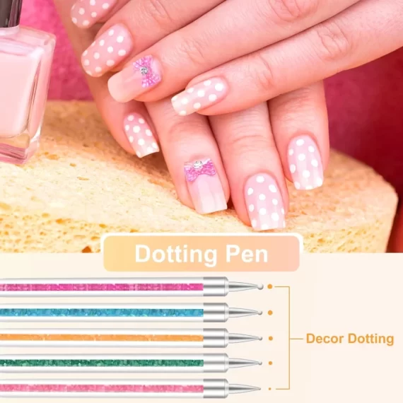 Diesisa 8pcs Nail Art Brushes Set 3 Diesisa 8pcs Nail Art Brushes Set