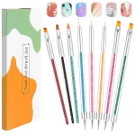 Diesisa 8pcs Nail Art Brushes Set